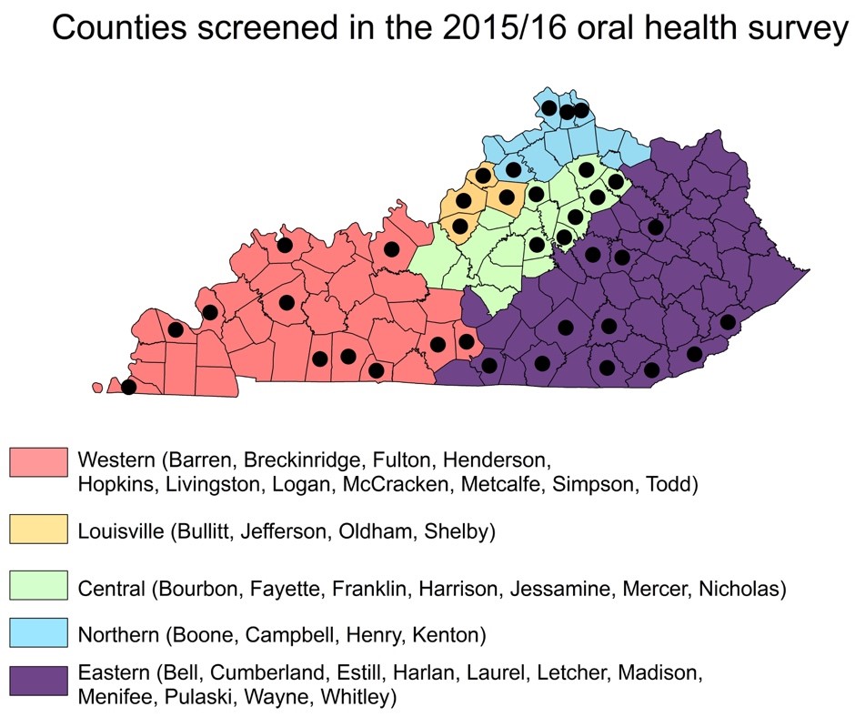 Oral Health Screening Map
