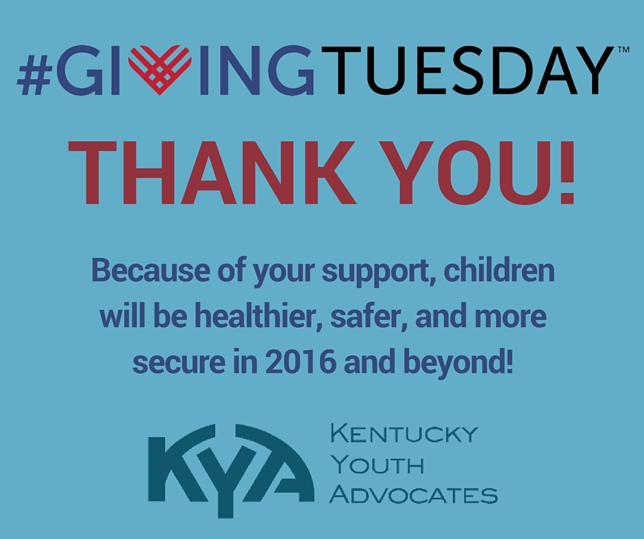 Giving Tuesday Thank You 2015