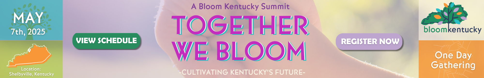 Together We Bloom Banner